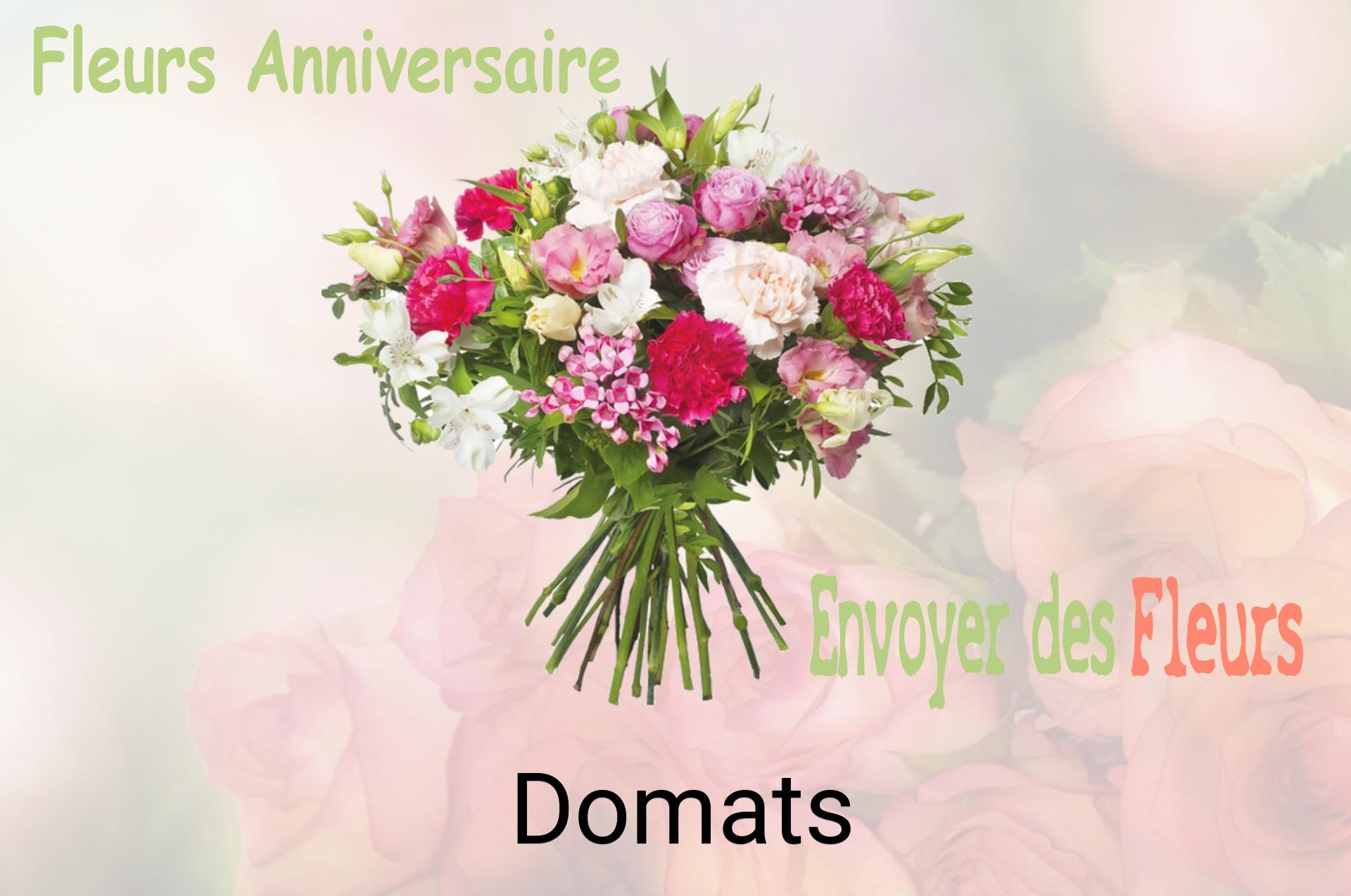 Bouquet de fleurs d’anniversaire livré à Domats
